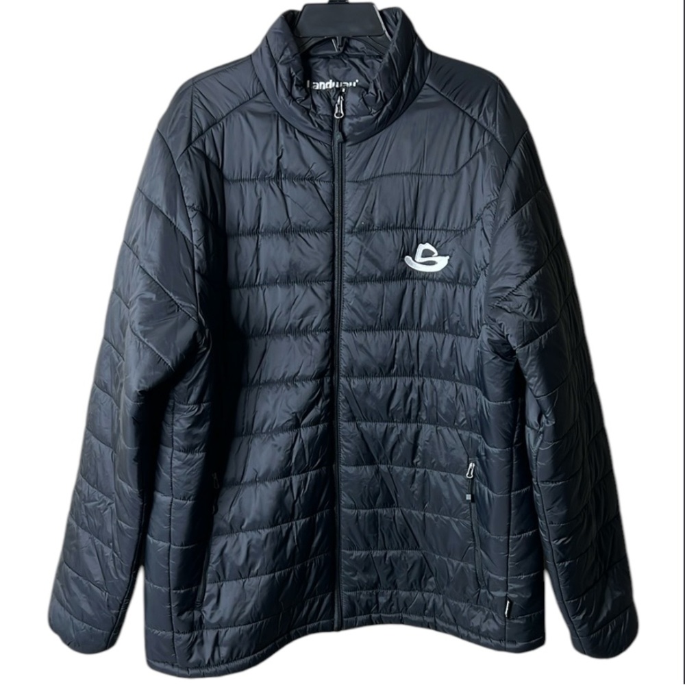 Landway Puffer Series Black Jacket San Antonio Stock Show & Rodeo. Size 2XL